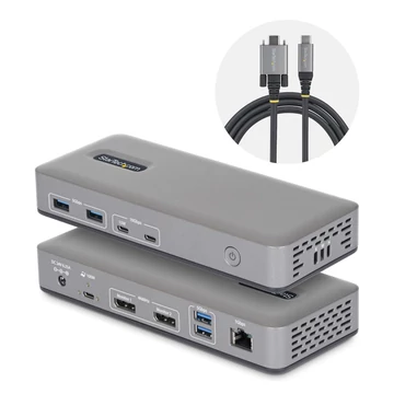 USB-C DOCK 2X DP 100W PD .