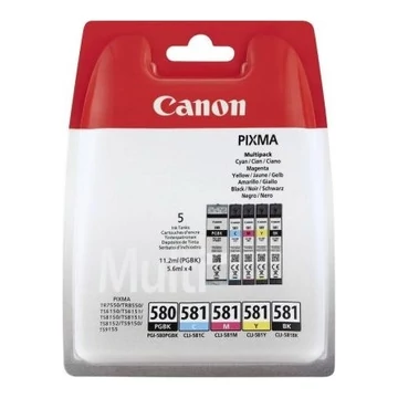 Canon PGI-580BK / CLI-581 BK / C/M / Y tintapatron 5-color