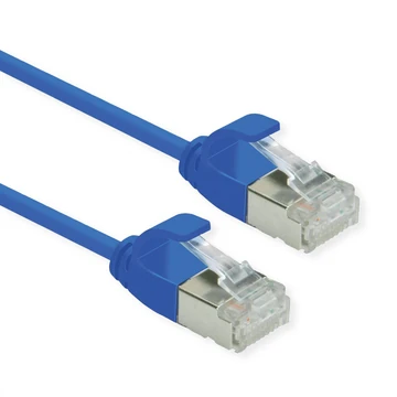 U/FTP DATACENTER PATCHKABEL KAT6A LSOH SLIM BLAU 1M