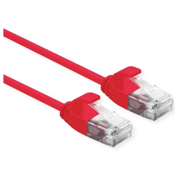 UTP DATACENTER PATCHK. SLIM KAT6A LSOH ROT 0 3M