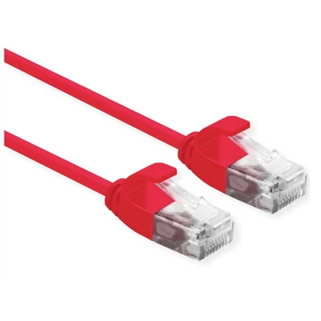 UTP DATACENTER PATCHK. SLIM KAT6A LSOH ROT 0 5M