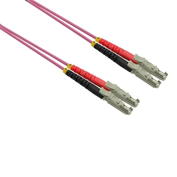 LWL-KABEL 50/125.OM4.DUPLEX LSH/LSH.LSOH.VIOLETT.1M