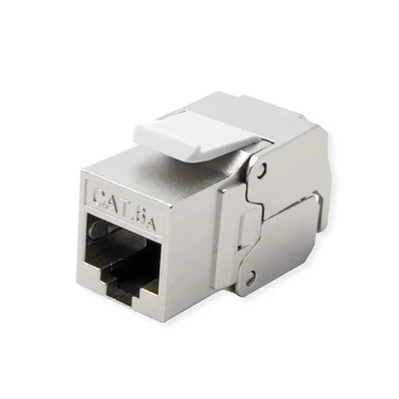 KEYST KAT6A/KL.EA.RJ45 GESCHIRMT.SILBERF.