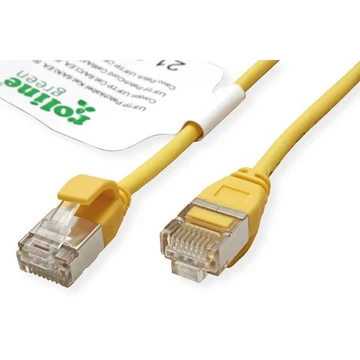 U/FTP DATACENTER PATCHK. KAT6A LSOH SLIM GELB 1 5M