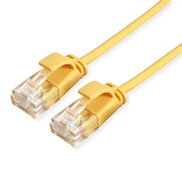 UTP DATACENTER PATCHKABEL SLIM KAT6A LSOH GELB 0 5M