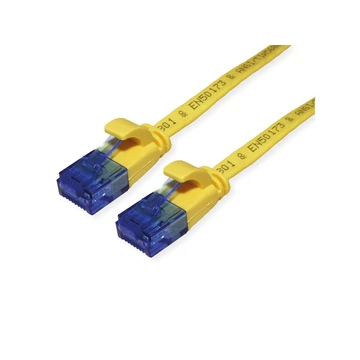 UTP PATCHKABELKAT6A/KL.EAFLACH GELB 5M