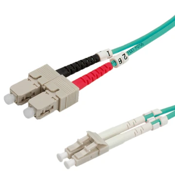 LWL-KABEL 50/125.OM3.LC/SC TUERKIS.0.5M