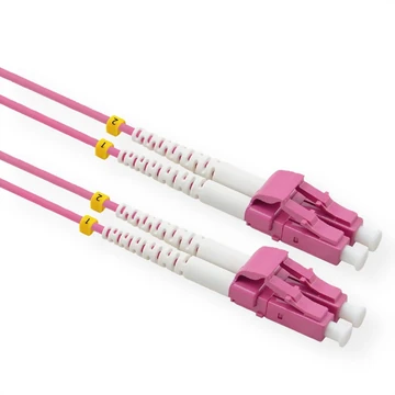 LWL-KABEL 50/125.OM4.LC/LC LOW-L-ST..VIOLETT.15M