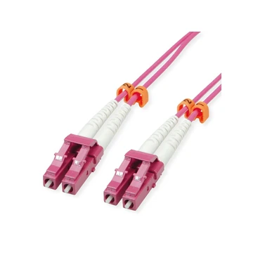 LWL-KABEL 50/125.OM4.LC/LC LOW-L-ST..VIOLETT.7M