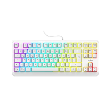 GAMING URAGE EXODUS 220TKL BILL.,RGB, FEHÉR