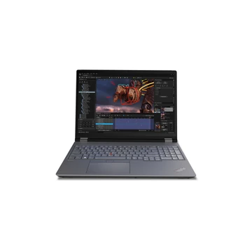 Valóban nagy teljesítményű, totál hordozható<br>A gyakran utazó modern szakemberek számára fejlesztett Lenovo ThinkPad P16 (16″ Intel) második generációja erőtől duzzadó mobil munkaállomás és asztali számítógép egyben. A legújabb Intel vPro® platfor