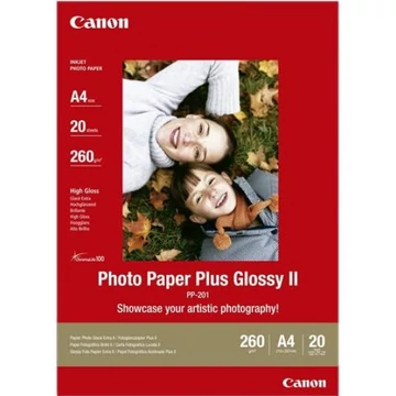 Canon PP-201 fényes fotópapír (A/4, 20 lap, 265g) Canon