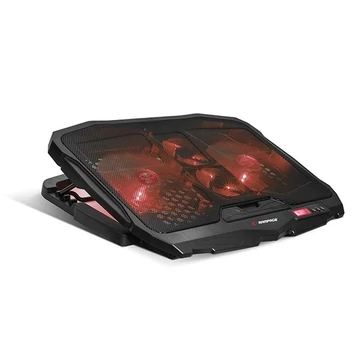 Rampage Notebook Hűtőpad 17"-ig - AD-RC4 (fém rács; 2x12,5cm + 2x7cm venti)