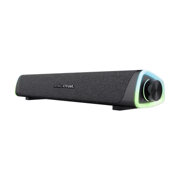 Trust Hangszóró Soundbar - GXT 620 Axon (6W RMS; hangerőszabályzó; 3,5mm jack; USB tápcsatlakozó; fekete)