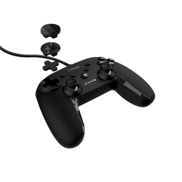 Trust Gamepad - GXT 541 Muta (Playstation design; fekete; PC kompatibilis.)