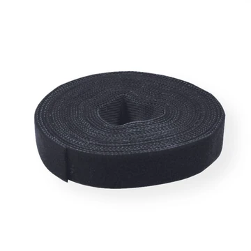 KLETTBANDROLLE.L: 25M / B: 10MM SCHWARZ