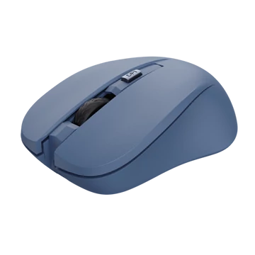 Trust Egér Notebook Vezeték Nélküli - Mydo Silent Eco (Optikai; 1000-1800dpi, mikro vevő; kék)
