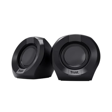 Trust Hangszóró 2.0 - Basics (4W RMS; hangerőszabályzó; 3,5mm jack; USB tápcsatlakozó; fekete)
