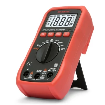 Maxwell digitális multiméter, kompakt (25211), zseb