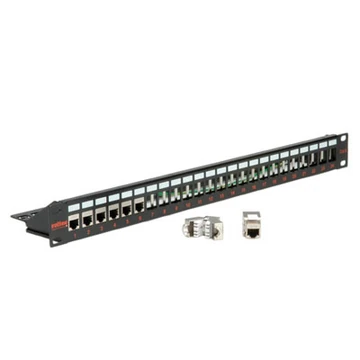 19INKEYST-MODULTRAEGER.24 PORTS GESCHIRMT.SW