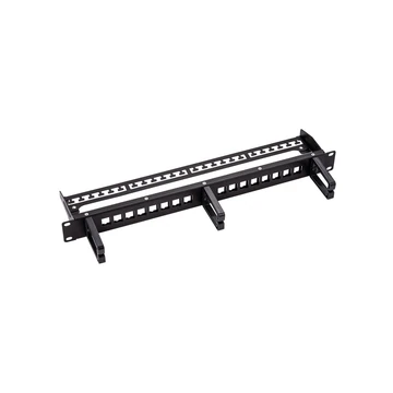 19INKEYST-MODULTRAEGER 16 PORTS GESCHIRMT.SW