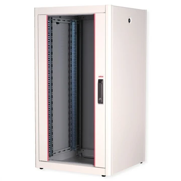 19IN NETZW.SCHRANK BASIC 22 600X600 BXT GLASTUER GRAU