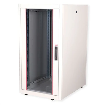 19IN NETZW.SCHRANK BASIC 22 600X800 BXT GLASTUER GRAU