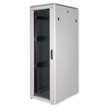 19IN NETZW.SCHRANK PRO 36 HE 600X800 BXT GLASTUER GRAU