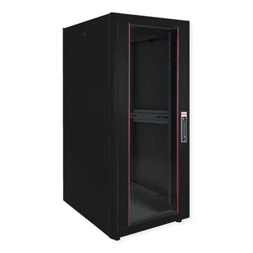 19IN NETZW.SCHRANK BASIC 32 600X600 BXT GLASTUER SW