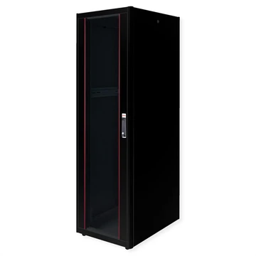 19IN NETZW.SCHRANK BASIC 42 600X800 BXT GLASTUER SW