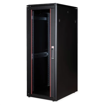 19IN NETZW.SCHRANK PRO 32 HE 600X800 BXT GLASTUER SW
