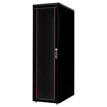 19IN NETZW.SCHRANK PRO 47 HE 600X1000 BXT GLASTUER SW