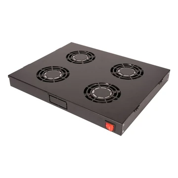ROLINE 19-INCH ROOF FAN UNIT WITH 4 FANS ON/OFF FOR SERVER CA