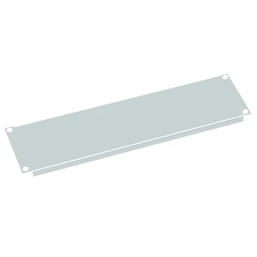 19IN BLANK PANEL 1U LIGHT GREY