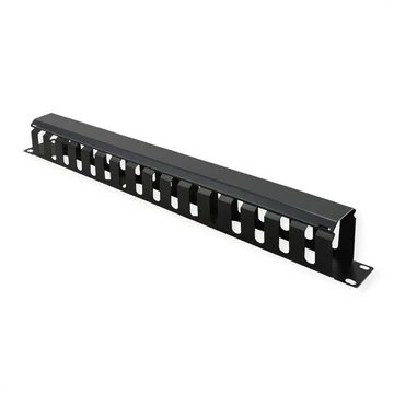 19INCABLEGUIDE 1U 40X40MM BLACK