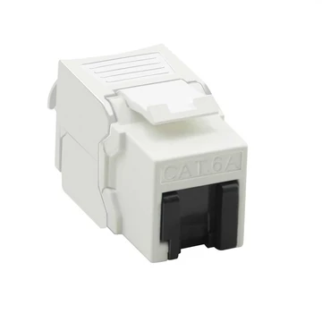KEYST KAT6A/KL.EA.RJ45 UNGESCHIRMT.WEISS