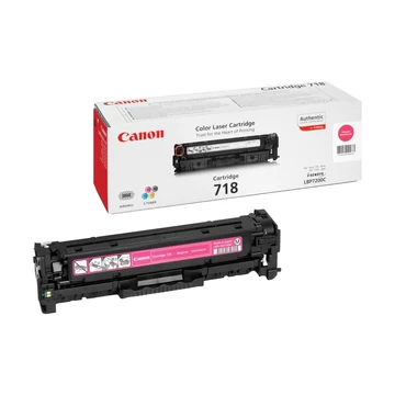 CANON 718 toner cartridge magenta standard capacity 2.900 pages 1-pack
