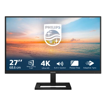 E monitor segítségével minden feladatot 4K minőségben tekinthet meg, vagyis minden kép hihetetlen élességgel jelenik meg. Ráadásul az IPS-panele, a HDR minőségű képei és az állítható magasságú állványa (HAS) révén ez a monitor kiválóan alkalmas bármilyen 