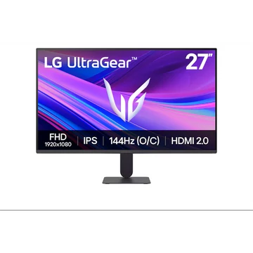LG Monitor 27" Gamer - 27G411A-B (IPS; 16:9; 1920x1080; 120Hz; 5ms; 250cd; HDMI; DP; FreeSync; G-sync; HDR10)