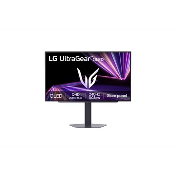 LG Monitor 27" Gamer - 27GX704A-B (OLED; 16:9; 2560x1440; 240Hz; 0,03ms; 275cd; HDMIx2; DP; G-Sync; Freesync, HDR, Pivot