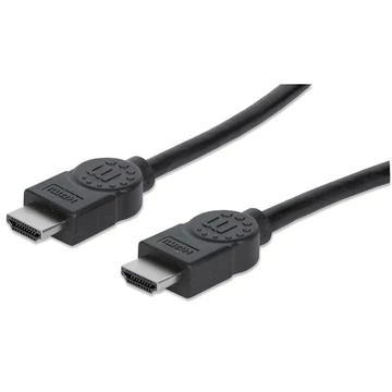 Manhattan Kábel - HDMI to HDMI  (HDMI 1.4, 3m, fekete)