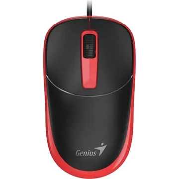 Genius DX-123  optikai USB egér fekete-piros