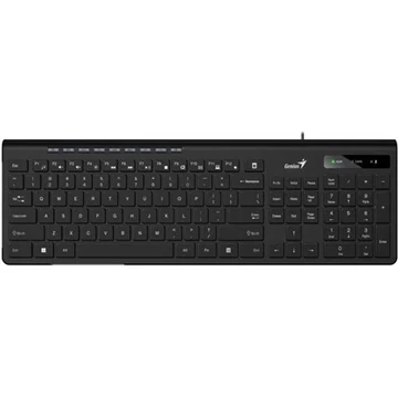 Genius SlimStar 230 II magyar billentyűzet fekete
