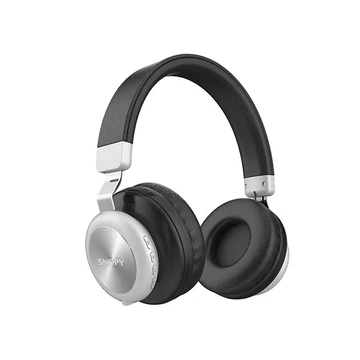 Snopy Fejhallgató Vezeték Nélküli - SN-BT34 Lucky (Bluetooth v5.0, hang.szab., mikrofon, micro-SD foglalat, fekete)