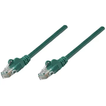 Manhattan Kábel - U / UTP Patch (RJ45 to RJ45, Cat6, 0.5m, Zöld)