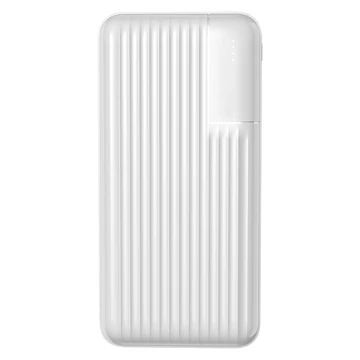 S-Link Powerbank - G201 20000mAh (2xUSB, Micro usb, led, fehér)