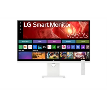 LG Monitor 37" Smart - 37U730SA-W (IPS; 16:9; 3840x2160; 5ms; 240cd; 60Hz; BT; HDMI; USB-C; HDR; Hangszóró; Mag.Áll.)