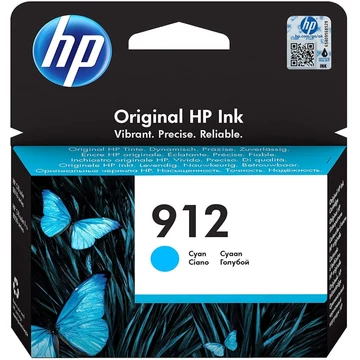 HP 3YL77AE Tintapatron Cyan 315 oldal kapacitás No.912 HP