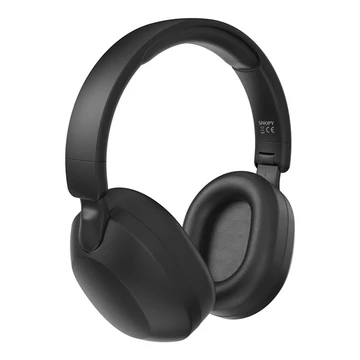 Snopy Fejhallgató Vezeték Nélküli - SN-BT37 Black (Bluetooth / AUX / TF Card, hang.szab., mikrofon, fekete)