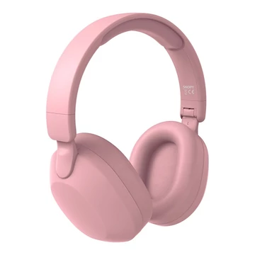 Snopy Fejhallgató Vezeték Nélküli - SN-BT37 Pink (Bluetooth / AUX / TF Card, hang.szab., mikrofon, rózsaszín)